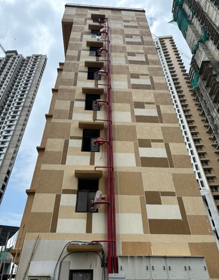 Rehab-7 Tower Façade – Ram Mandir, Mumbai